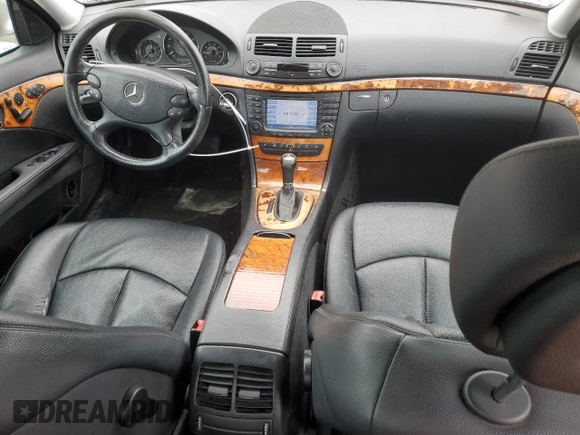2007 Mercedes-Benz E-Class 3.5L with VIN WDBUF56X37B065245, listed as a Copart auction lot 48221865 with 193,203 mi miles and Salvage Title. Bid and sale history available at carsss.com. Image 8.