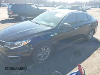 2016 Kia Optima LX Turbo with VIN 5XXGT4L18GG029739, listed as a IAAI auction lot 41496052 with 122,181 mi miles. Bid and sale history available at carsss.com. Image 17.