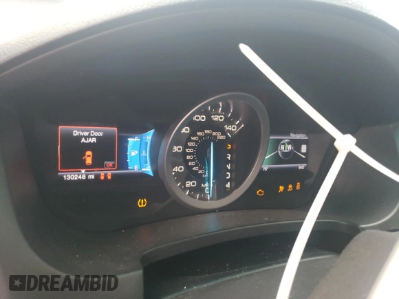 2014 Ford Explorer XLT with VIN 1FM5K7D83EGA72779, listed as a Copart auction lot 78467514 with 130,248 mi miles and Salvage title. Bid and sale history available at DreamBid. Image 9.