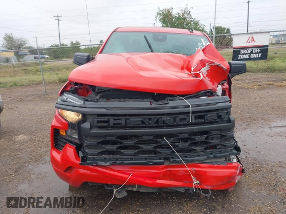 2022 Chevrolet Silverado 1500 Custom with VIN 1GCPABEK2NZ644359, listed as a IAAI auction lot 41312010 with Not Provided miles and . Bid and sale history available at DreamBid. Image 11.