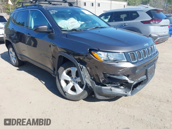 2018 Jeep Compass Latitude z VIN 3C4NJDBB3JT401720, wystawiony jako IAAI lot #42055295 z przebiegiem 55 649 mil mil oraz . Historia ofert i sprzedaży dostępna na DreamBid. Obrazek 6.