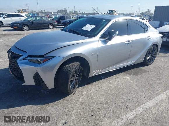 2023 Lexus IS 350 F Sport with VIN JTHGZ1B22P5068062, listed as a IAAI auction lot 41993855 with 36,710 mi miles and . Bid and sale history available at DreamBid. Image 17.