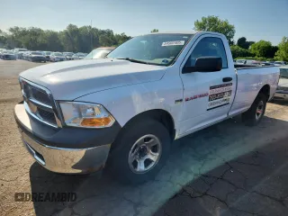 2012 Ram 1500 Tradesman with VIN 3C6JD7DT7CG159059, listed as a Copart auction lot 64902405 with 49,369 mi miles and Clean title. Bid and sale history available at DreamBid. Image 1.