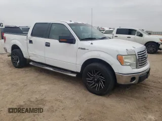 2012 Ford F-150 XL with VIN 1FTFW1CF3CKE18673, listed as a Copart auction lot 44647615 with 179,700 mi miles and Salvage Title. Bid and sale history available at carsss.com. Image 4.