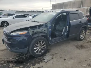 2016 Jeep Cherokee Limited with VIN 1C4PJMDB2GW263967, listed as a Copart auction lot 41843195 with 101,553 mi miles and Salvage title. Bid and sale history available at DreamBid. Image 1.