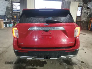 2023 Ford Explorer XLT with VIN 1FMSK8DH0PGB07760, listed as a Copart auction lot 51689185 with 16,742 mi miles and Salvage Title. Bid and sale history available at carsss.com. Image 6.