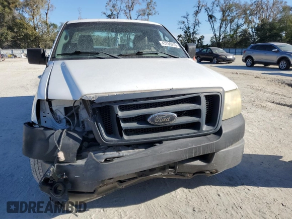 2005 Ford F-150 XL with VIN 1FTRF12W15NB44065, listed as a Copart auction lot 47255975 with 118,470 mi miles and Salvage Title. Bid and sale history available at carsss.com. Image 5.