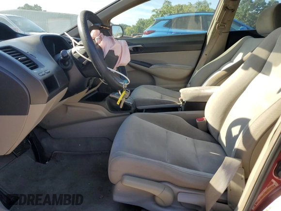2011 Honda Civic LX with VIN 19XFA1F54BE001632, listed as a Copart auction lot 70900264 with 209,840 mi miles and Salvage Title. Bid and sale history available at DreamBid. Image 7.