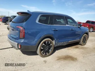 2023 Kia Telluride SX Prestige X-Line z VIN 5XYP5DGC6PG389755, wystawiony jako Copart lot #46071655 z przebiegiem 28 190 mil mil oraz Szkoda całkowita • Salvage title. Historia ofert i sprzedaży dostępna na DreamBid. Obrazek 3.