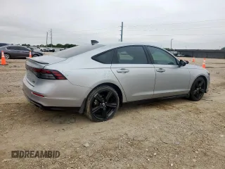2024 Honda Accord Sport-L with VIN 1HGCY2F79RA018804, listed as a Copart auction lot 58993815 with 26,432 mi miles and Salvage title. Bid and sale history available at DreamBid. Image 3.