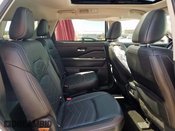 2023 Nissan Pathfinder Platinum with VIN 5N1DR3DK6PC219232, listed as a Copart auction lot 52294885 with 24,498 mi miles and Salvage title. Bid and sale history available at DreamBid. Image 11.