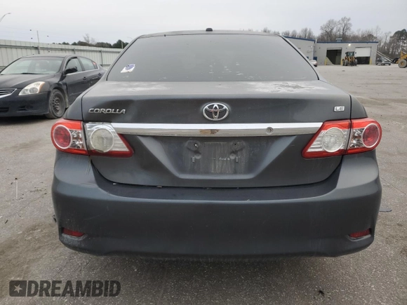 2011 Toyota Corolla L with VIN 2T1BU4EE7BC553066, listed as a Copart auction lot 47786315 with 172,528 mi miles and Salvage Title. Bid and sale history available at carsss.com. Image 6.