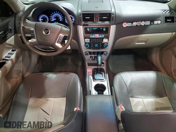 2010 Mercury Milan Premier z VIN 3MEHM0CG1AR660838, wystawiony jako Copart lot #86378684 z przebiegiem 92 719 mil mil oraz Tytuł czysty. Historia ofert i sprzedaży dostępna na DreamBid. Obrazek 8.