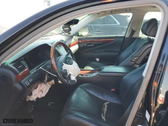 2008 Lexus LS 460 LWB with VIN JTHGL46F785025354, listed as a Copart auction lot 72372784 with 166,549 mi miles and Salvage Title. Bid and sale history available at carsss.com. Image 7.