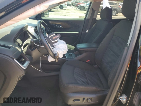 2020 GMC Terrain SLE with VIN 3GKALMEV3LL279737, listed as a Copart auction lot 58199515 with 55,947 mi miles and Salvage title. Bid and sale history available at DreamBid. Image 7.