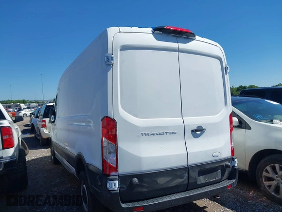 2023 Ford Transit Cargo with VIN 1FTBR1C87PKB05736, listed as a IAAI auction lot 42221931 with 40,248 mi miles and . Bid and sale history available at DreamBid. Image 3.