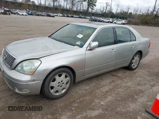 2003 Lexus LS 430 with VIN JTHBN30F630112725, listed as a IAAI auction lot 42023179 with Not Provided miles and . Bid and sale history available at DreamBid. Image 2.