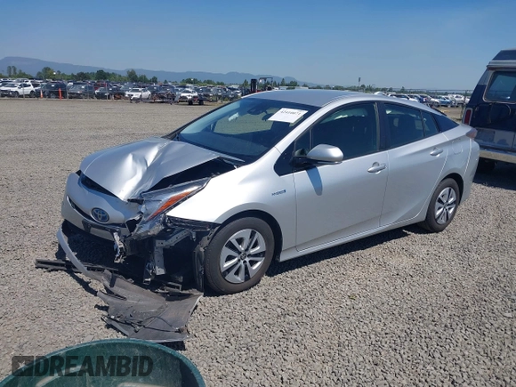 2017 Toyota Prius Two with VIN JTDKBRFU7H3574039, listed as a IAAI auction lot 42410071 with 101,080 mi miles and . Bid and sale history available at DreamBid. Image 19.