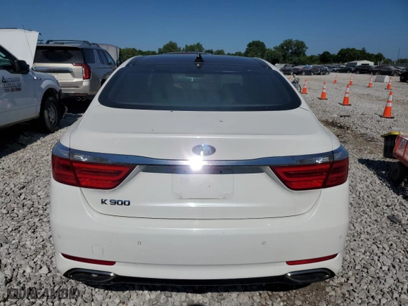 2016 Kia K900 Luxury with VIN KNALU4D39G6031250, listed as a Copart auction lot 58899564 with NaN miles and Salvage Title. Bid and sale history available at carsss.com. Image 6.