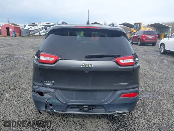 2015 Jeep Cherokee Limited with VIN 1C4PJMDS5FW550282, listed as a IAAI auction lot 41796297 with 96,374 mi miles and . Bid and sale history available at DreamBid. Image 17.
