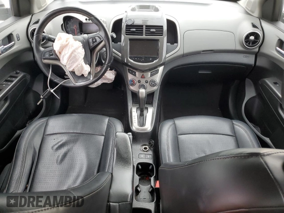2014 Chevrolet Sonic LTZ with VIN 1G1JE5SB3E4177152, listed as a Copart auction lot 82578444 with 0 mi miles and Salvage Title. Bid and sale history available at carsss.com. Image 8.