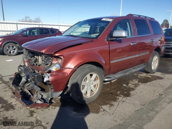 2007 Chrysler Aspen Limited with VIN 1A8HW58277F507515, listed as a Copart auction lot 87964255 with 191,289 mi miles and Salvage Title. Bid and sale history available at carsss.com. Image 1.