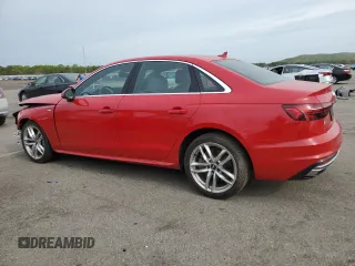 2020 Audi A4 Premium with VIN WAUDNAF40LN013144, listed as a Copart auction lot 56367095 with 22,424 mi miles and Salvage title. Bid and sale history available at DreamBid. Image 2.