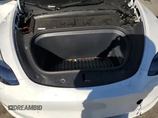 2024 Tesla Model Y with VIN 7SAYGDED3RF130826, listed as a Copart auction lot 47735185 with 10,467 mi miles and Non Repairable. Bid and sale history available at DreamBid. Image 11.