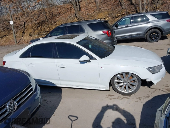 2017 Audi A4 Season of Audi ultra Premium with VIN WAUKMAF46HN050460, listed as a IAAI auction lot 41564088 with 126,988 mi miles. Bid and sale history available at carsss.com. Image 14.