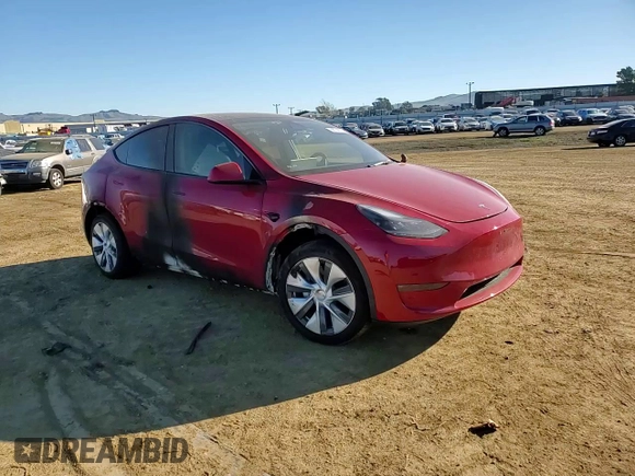 2023 Tesla Model Y Long Range with VIN 7SAYGDEE6PA167386, listed as a Copart auction lot 88166755 with Not Provided miles and Salvage Title. Bid and sale history available at DreamBid. Image 11.