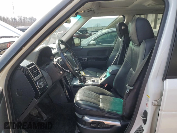 2012 Land Rover Range Rover HSE Lux with VIN SALMF1D43CA391140, listed as a Copart auction lot 46483235 with 147,606 mi miles and Salvage Title. Bid and sale history available at DreamBid. Image 7.