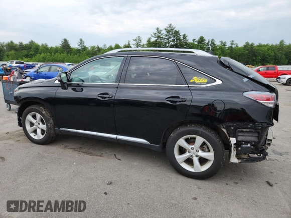 2015 Lexus RX 350 with VIN 2T2BK1BA8FC291596, listed as a Copart auction lot 59483745 with 118,067 mi miles and Salvage title. Bid and sale history available at DreamBid. Image 2.