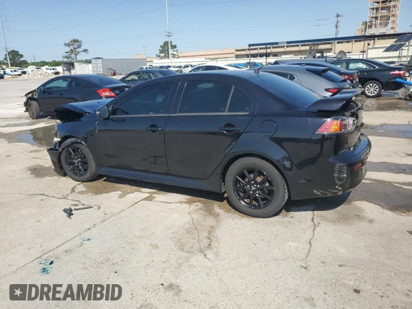 2017 Mitsubishi Lancer ES with VIN JA32U2FU6HU016113, listed as a Copart auction lot 52560435 with 0 mi miles and Salvage Title. Bid and sale history available at carsss.com. Image 2.