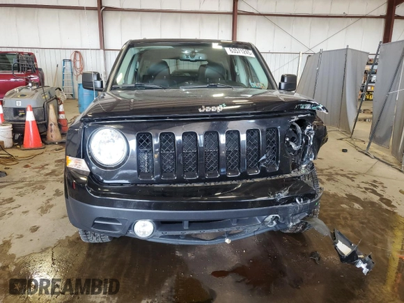 2016 Jeep Patriot Latitude with VIN 1C4NJRFB3GD719472, listed as a Copart auction lot 63571245 with 175,900 mi miles and Salvage title. Bid and sale history available at DreamBid. Image 5.