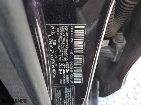 2014 Mercedes-Benz CLA-Class CLA 250 with VIN WDDSJ4EBXEN044823, listed as a Copart auction lot 54390415 with 104,444 mi miles and Clean Title. Bid and sale history available at carsss.com. Image 12.