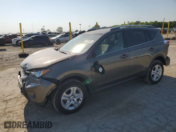2013 Toyota RAV4 LE z VIN 2T3ZFREV7DW051639, wystawiony jako Copart lot #63396965 z przebiegiem 41 481 mil mil oraz Szkoda całkowita • Salvage title. Historia ofert i sprzedaży dostępna na DreamBid. Obrazek 1.