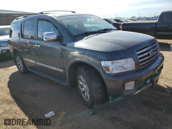2007 Infiniti QX56 with VIN 5N3AA08C27N802470, listed as a Copart auction lot 72685574 with 242,149 mi miles and Clean Title. Bid and sale history available at carsss.com. Image 4.