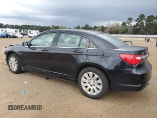 2012 Chrysler 200 LX with VIN 1C3CCBAB2CN295730, listed as a Copart auction lot 86413614 with 201,990 mi miles and Salvage Title. Bid and sale history available at DreamBid. Image 2.