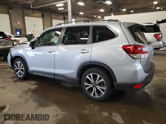 2021 Subaru Forester Limited with VIN JF2SKAUC0MH431766, listed as a Copart auction lot 56285455 with 12,956 mi miles and Salvage title. Bid and sale history available at DreamBid. Image 2.