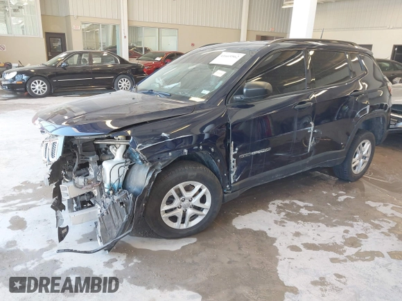 2018 Jeep Compass Sport с VIN 3C4NJDAB9JT266907, выставлен на аукционе IAAI как лот 41669562 с пробегом 102 831 миль миль и . История ставок и продаж доступна на DreamBid. Изображение 19.