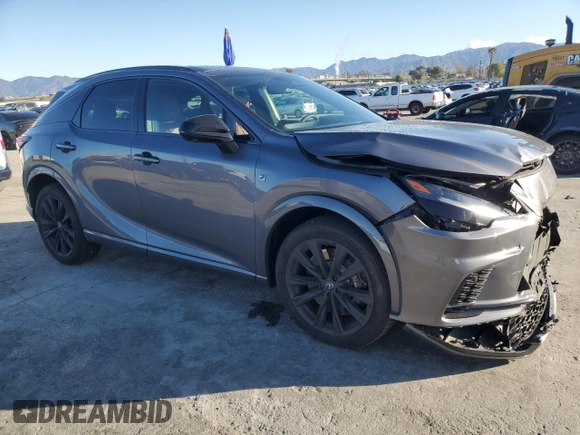 2023 Lexus RX with VIN 2T2BCMEA7PC009668, listed as a Copart auction lot 49514735 with 9,316 mi miles and Salvage Title. Bid and sale history available at carsss.com. Image 4.