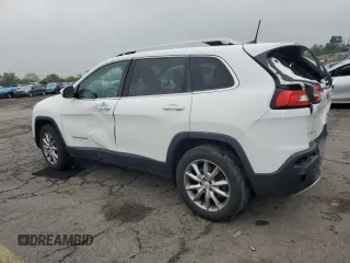 2018 Jeep Cherokee Limited with VIN 1C4PJMDX4JD521615, listed as a Copart auction lot 57250535 with 144,248 mi miles and Salvage title. Bid and sale history available at DreamBid. Image 2.