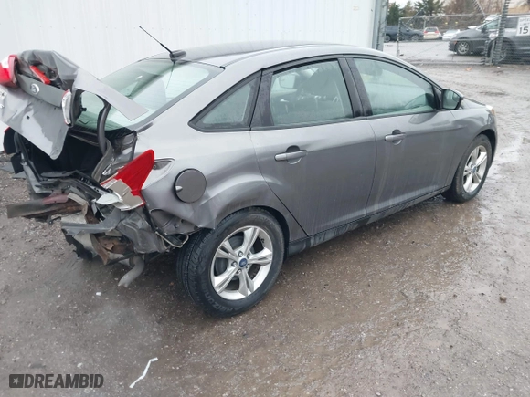 2014 Ford Focus SE with VIN 1FADP3F22EL110079, listed as a IAAI auction lot 41461344 with 201,230 mi miles. Bid and sale history available at carsss.com. Image 4.