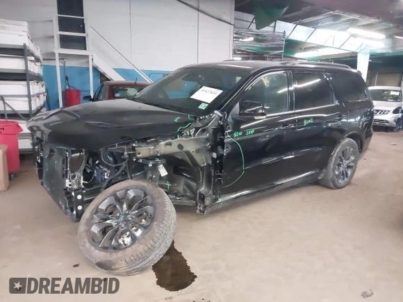 2024 Dodge Durango GT Plus with VIN 1C4RDJDG5RC186476, listed as a IAAI auction lot 41627815 with 5,489 mi miles and . Bid and sale history available at DreamBid. Image 17.