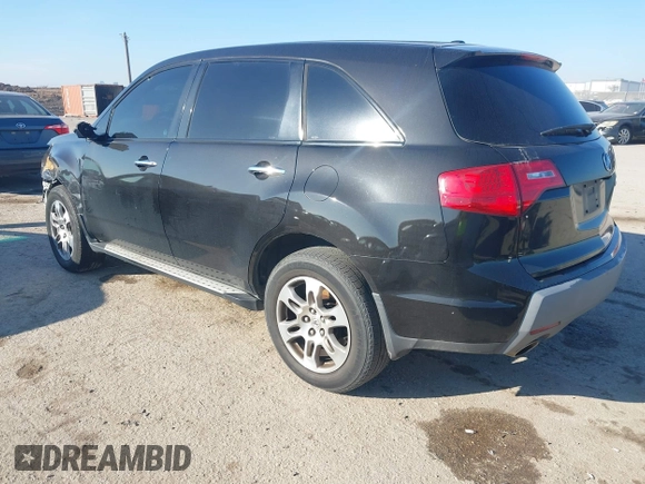 2009 Acura MDX Tech Pkg with VIN 2HNYD28689H503595, listed as a IAAI auction lot 41644216 with 242,277 mi miles. Bid and sale history available at carsss.com. Image 3.