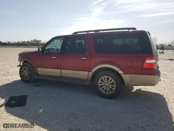 2014 Ford Expedition EL XLT with VIN 1FMJK1H50EEF37705, listed as a Copart auction lot 47582745 with 0 mi miles and Salvage Title. Bid and sale history available at carsss.com. Image 2.
