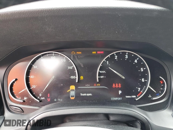 2019 BMW 3 Series 330i xDrive with VIN WBA5R7C52KFH31007, listed as a Copart auction lot 53333285 with 0 mi miles and Salvage Title. Bid and sale history available at carsss.com. Image 9.