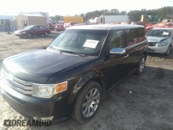 2009 Ford Flex Limited with VIN 2FMDK53C79BA25547, listed as a IAAI auction lot 41650015 with 149,821 mi miles. Bid and sale history available at carsss.com. Image 2.