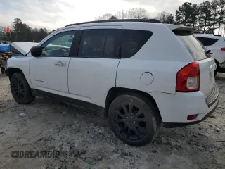 2012 Jeep Compass Latitude with VIN 1C4NJCEA3CD706818, listed as a Copart auction lot 42098135 with 138,859 mi miles and Salvage Title. Bid and sale history available at carsss.com. Image 2.