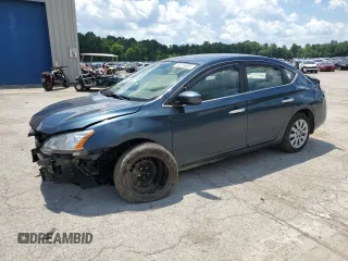 2014 Nissan Sentra SV with VIN 3N1AB7APXEY294560, listed as a Copart auction lot 63319465 with 96,925 mi miles and Salvage title. Bid and sale history available at DreamBid. Image 1.